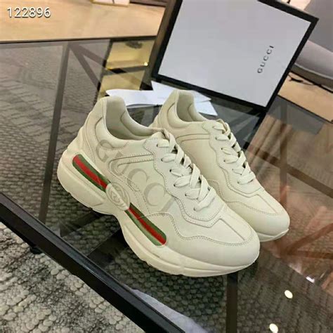 gucci rhyton sneaker price|gucci rhyton sneakers beige.